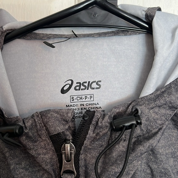Asics Gray full zip Windbreaker S - Picture 3 of 7